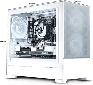 Awd-It White Frost Ryzen 5500 6 Core Nvidia Rtx 4060 8Gb Desktop Pc For Gaming Size 5