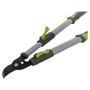 URBNGARDEN 76cm Length Telescopic Bypass Loppers Pruning Shears Clippers Gardening Tree Branches Cutter