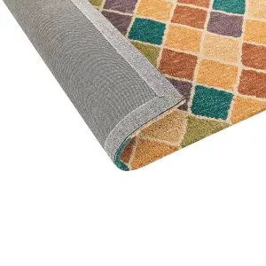 Wool Area Rug 200 x 200 cm Multicolour KESKIN