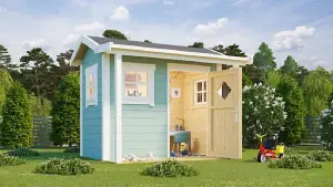 Pingo-Log Cabin, Wooden Garden Room, Timber Summerhouse, Home Office - L230 x W189.4 x H188.1 cm