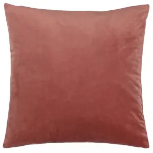 furn. Maldive Botanical Velvet Tufted Feather Filled Cushion