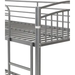 Domenica Single Bunk Bed Silver