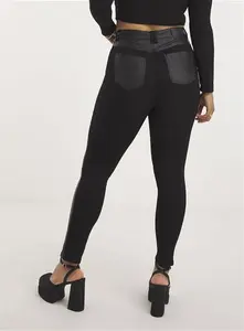 SIMPLY BE Black Coated Skinny Jean - Tu Clothing By Sainsburys