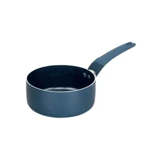 URBN-CHEF 16cm Width Diamond Ceramic Teal Blue Induction Milk Pan