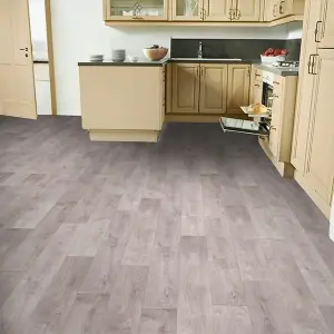 571 Tavel Roma Wood Effect Lino Flooring Sheet Vinyl Flooring -2m(6'6") X 2m(6'6")-4m²