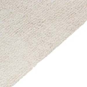 Cotton Kids Rug Pear Print 140 x 200 cm Off-White KHIDARI