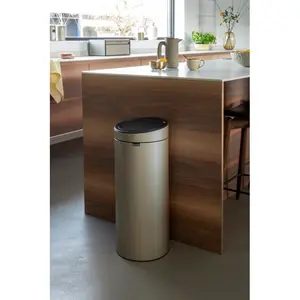 Brabantia 30 Litre Touch Bin Metallic Gold