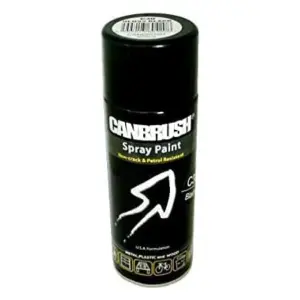 Canbrush Paint for Metal Plastic and Wood (C30 Gloss Black)