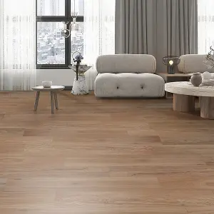 GoodHome Visby Blonde Oak Solid wood flooring, 1.8m²