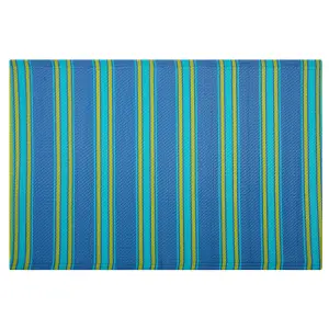 Outdoor Area Rug 120 x 180 cm Blue ALWAR