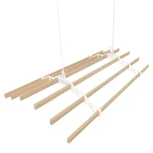 Clothing Airer Ceiling Pulley - Ivory - 2m