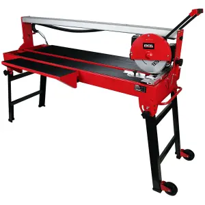 Excel 1250mm Wet Tile Cutter Bridge Saw 240V/1200W with Diamond Blade