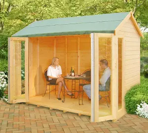 Blenheim Shiplap Summerhouse Garden Sun Room Approx 10 x 8 Feet