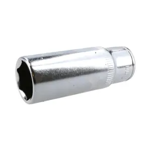 17mm 6 Point 3/8" Drive 64mm Double Deep Metric Socket Chrome Vanadium Steel