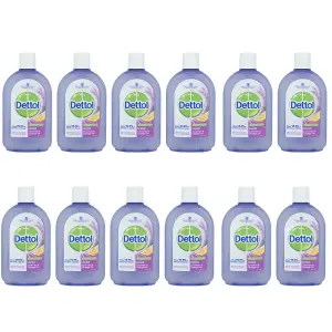 Dettol Disinfectant Liquid Lavender & Orange 500ML Pack of 12