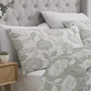 Chrysanthemum Easy Care Duvet Cover Set