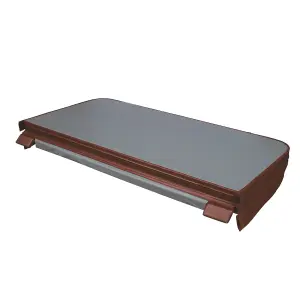 Hot Tub Spa Cover Brown 2.2m x 2.2m