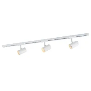 Luminosa Marvi Modern 3 Light Ceiling Spotlight Bar, GU10