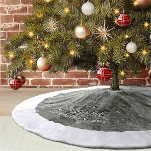 Faux Fur Tree Skirt