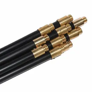 Horobin Drain Rods (Pack of 10) Black/Gold (One Size)