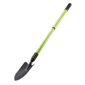 Extendable Trowel - Long Handled Telescopic Garden Digging Tool - Head Measures 13.3cm Long & Handle 67-95cm