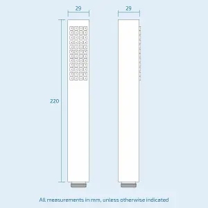 Calla Square Concealed Thermostatic Mixer Valve Hand Held 300mm Shower Head Set