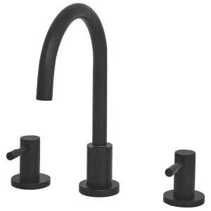 Beliani Modern Sink Faucet SIPI Black