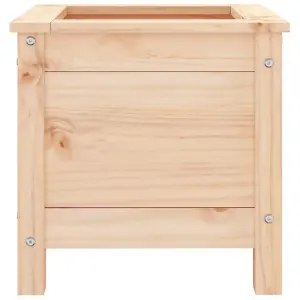 Berkfield Garden Planter 40x40x39 cm Solid Wood Pine