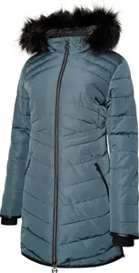 Dare 2B Women's Water Repellent Striking Iii Mid Length Padded Jacket Orion Grey, Size: 6