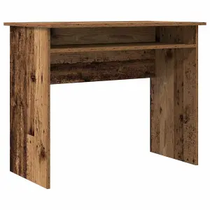 Berkfield Desk Old Wood 90x50x74 cm Engineered Wood