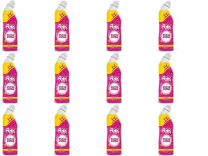 Stardrops, The Pink Stuff Miracle Toilet Cleaner, Pink, 750 ml (Pack of 12)