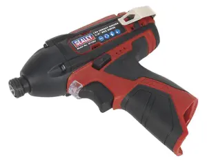 Sealey Cordless Impact Driver 1/4"Hex Drive 80Nm 12V SV12 Series - Body Only CP1203