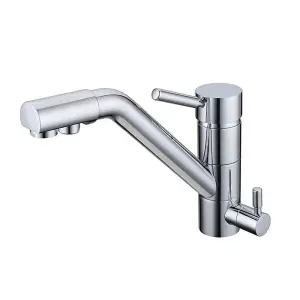 Hommix Venezia 3-Way Tap & Advanced Single Filter Under-sink Drinking Water Filter & Filter Kit