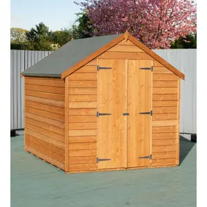 6 ft. W x 8 ft. D Garden Value Shed with Double Doors