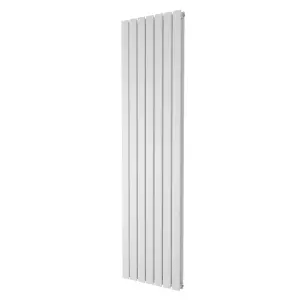 Porter White Double Vertical Flat Panel Radiator - 1800x475mm