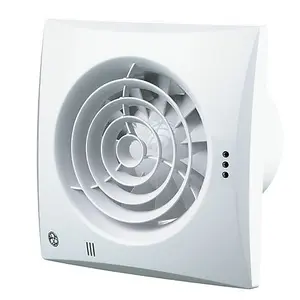 Blauberg 100mm Calm dMEV Extractor Fan White with Timer - CALM100DMEV-T