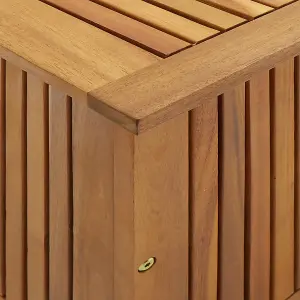 Berkfield Garden Storage Box 90x50x58 cm Solid Acacia Wood