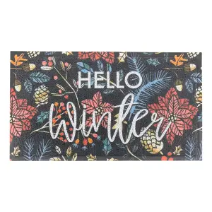 Hello Winter Doormat (70 x 40cm)