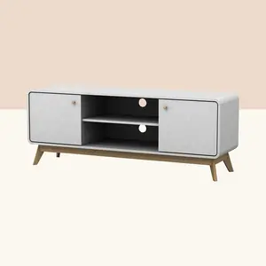 Justine TV Stand for TVs up to 60" White