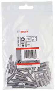 Bosch Professional 25 Piece Set - PZ2, 25mm