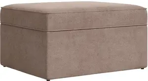 DUSK Soho Ottoman Storage Pouffe - Sand