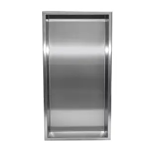 Thermopanel 304 Stainless Steel Recess Shower Niche - Stainless Steel (610 x 305 x 103mm)