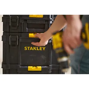 Stanley Mobile Rolling Toolbox 3 Section Portable Tool Box STA183319 STST83319-1