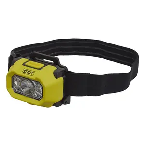 Sealey Head Torch 1.8W SMD LED Intrinsically Safe ATEX/IECEx Approved HT452IS