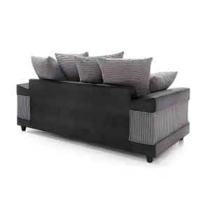 Dino Collection  3 Seater Grey