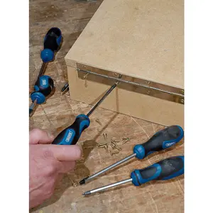 Draper Soft Grip Screwdriver Set (8 Piece) 48933