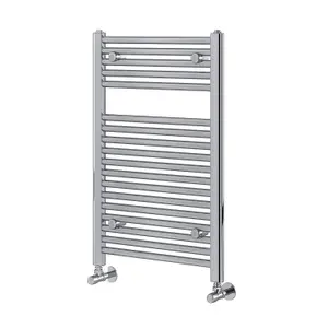 Triton Chrome Heated Towel Rail - 770x400mm