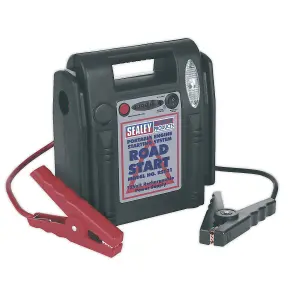 Sealey RoadStart Emergency Jump Starter 900A 12V With LED Worklight RS131