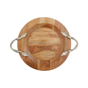 Interiors by Premier Vine Large Round Tray