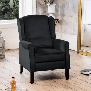 Barksdale Recliner Armchair - Black